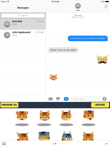 Bengal Cat Stickers - Bengal Cat Emojis screenshot 2