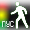 CrossWalk NYC: cross-street finder & subway map