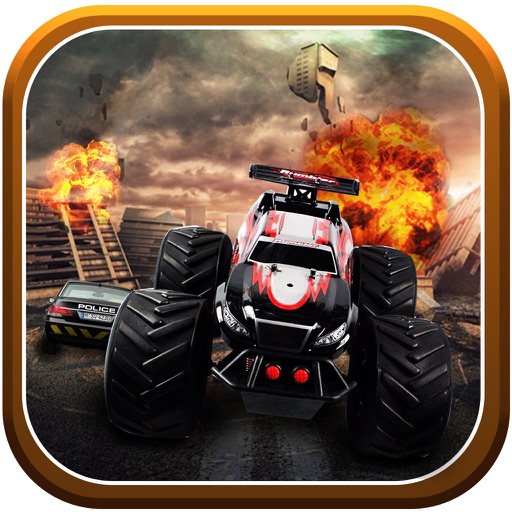 Monster struck driver 3D iOS App