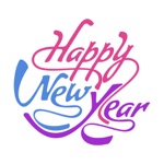 New Year Stickers for 2018