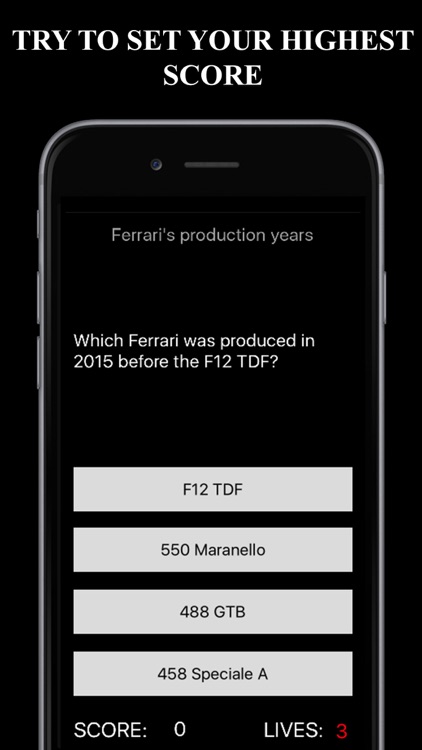 Quiz For Ferrari