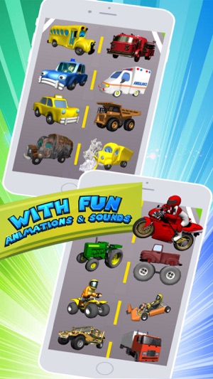 Vehicles !  Big City Toddler Car Sounds(圖2)-速報App