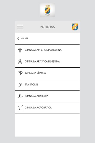 RFEG - REAL FEDERACIÓN ESPAÑOLA DE GIMNASIA screenshot 2