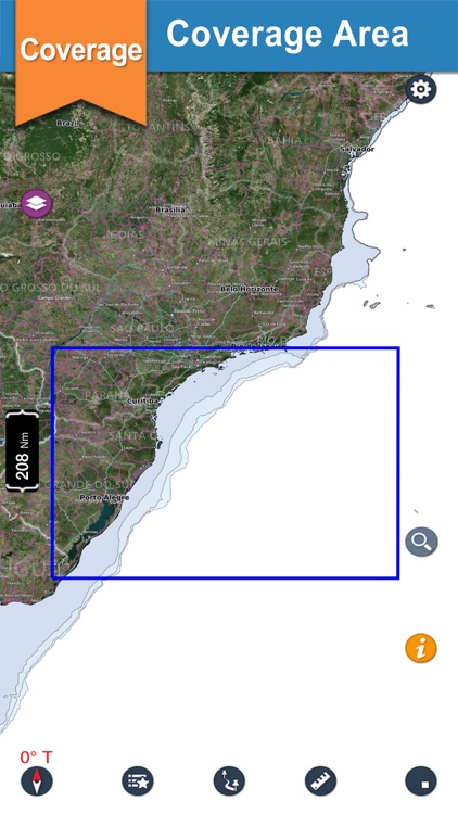 Urugua - Sao Paulo GPS Charts