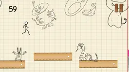 Game screenshot Stick-Man Runner - Doodle Monster Sketch Survival mod apk