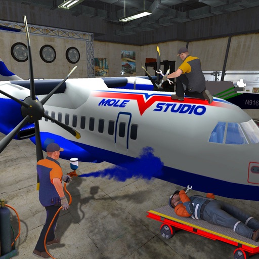 Plane Mechanic Workshop Simulator iOS App
