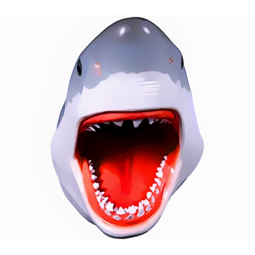 Sharkmoji shark keyboard icon
