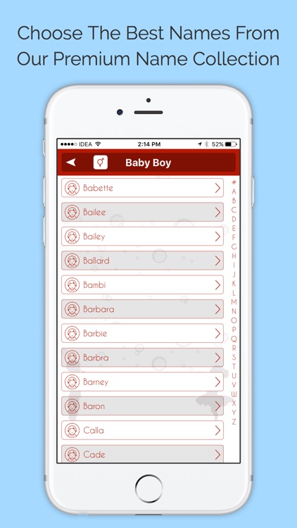 Premium Baby Names