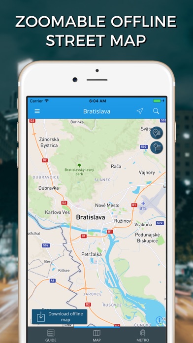 How to cancel & delete Bratislava Travel Guide with Offline Street Map from iphone & ipad 4