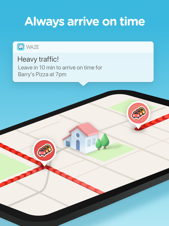 ‎Waze Navigation und Verkehr Screenshot
