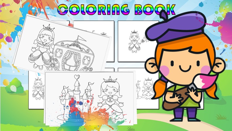 Kids Coloring Book Fun Game