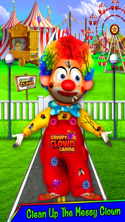Messy Clown Care & Dress up - Crazy Joker Make Up