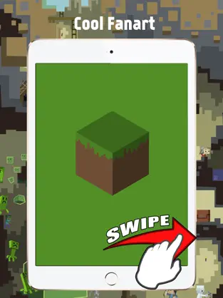 Ekran Görüntüsü 2 Cool Block Hero HD Fondos para Minecraft iphone