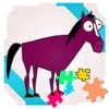 Puzzle Animal Pony  for Toddlers and Kids
