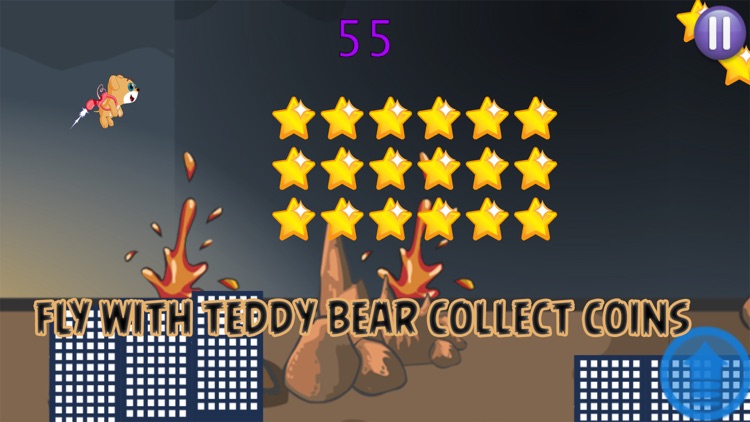 Flying Teddy Bear Game