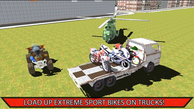 Sports Bike Transporter Truck