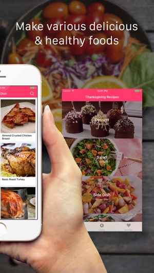 Thanksgiving recipes for healthy & cooking videos(圖2)-速報App