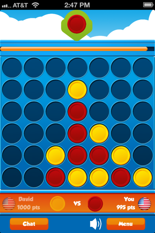 4 in a Row Multiplayer - Play online with friends! - náhled