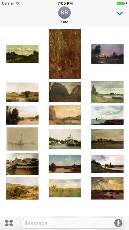 Charles Francois Daubigny - Artworks Stickers screenshot-3