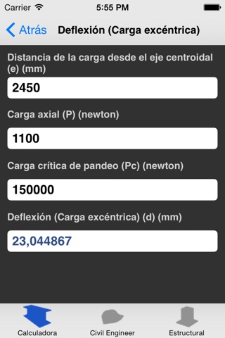 Beam Calculator lite screenshot 2