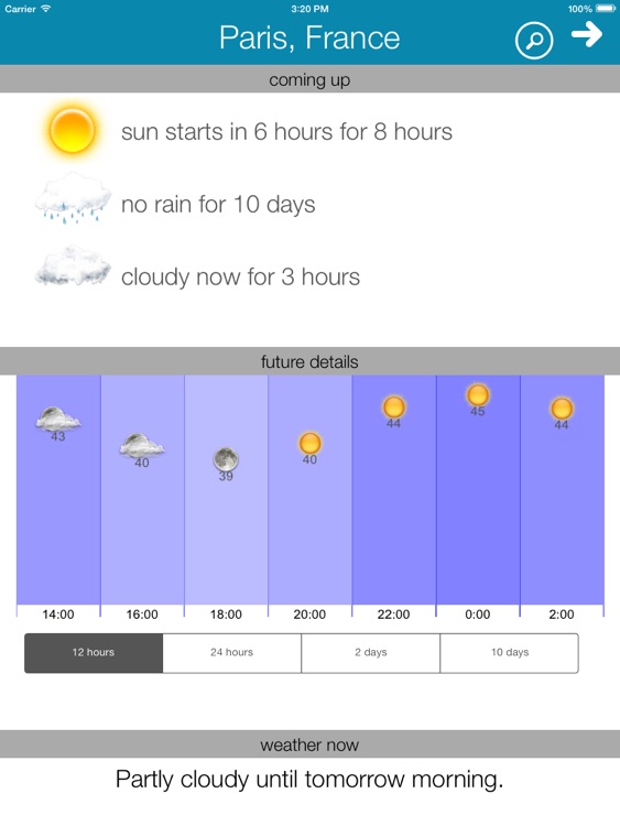 Sun Seeker Weather App