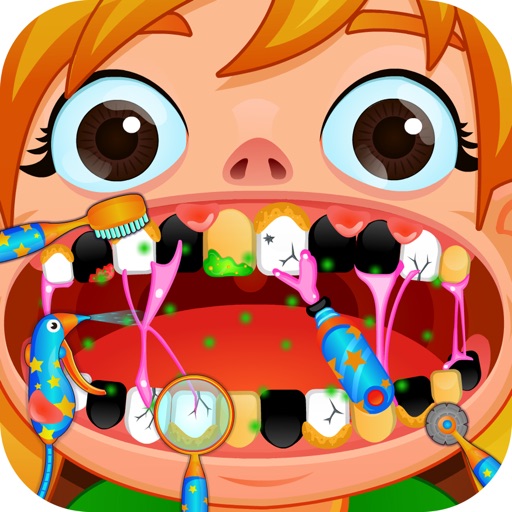 Fun Mouth Doctor, Dentist Game Icon