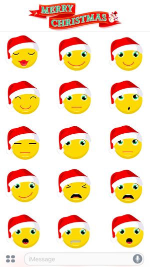 Merry Christmas & Happy New Year 2017 - Cute Emoji(圖2)-速報App