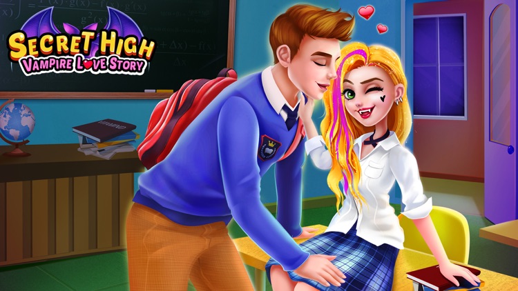 Secret High School: First Date! Love Story Games screenshot-0