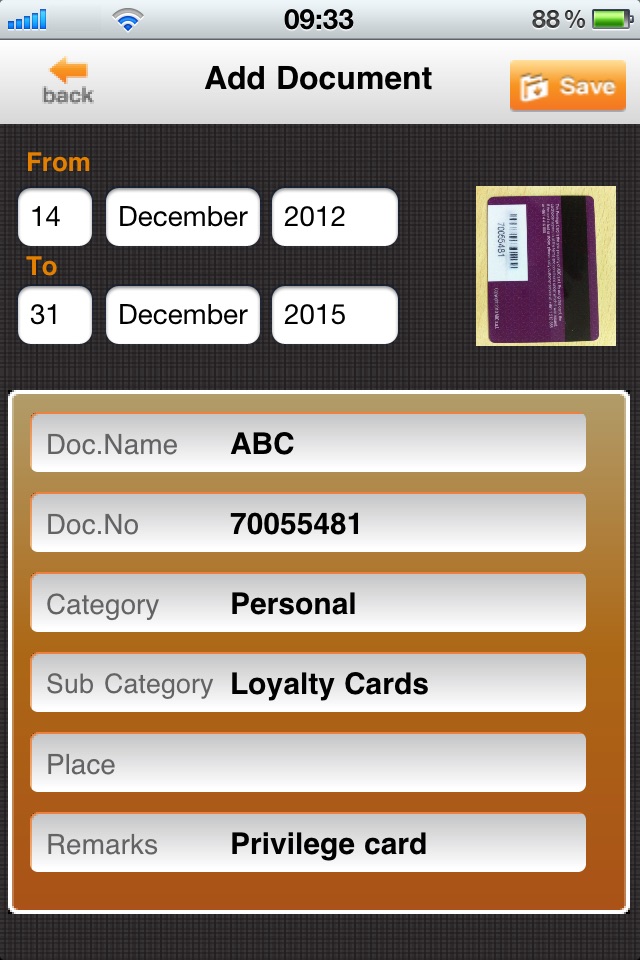 iDocs – Scan and Organize your Documents screenshot 3