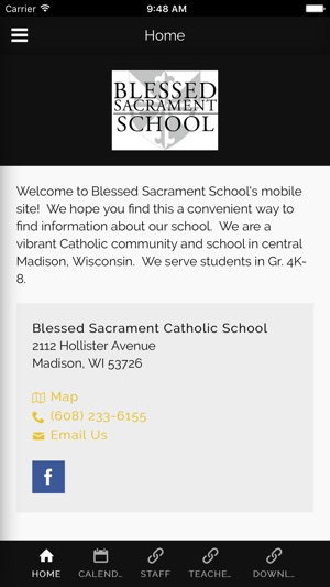 Blessed Sacrament Catholic school of Madison, WI(圖1)-速報App