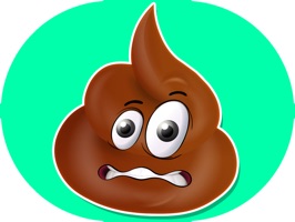 Cute Poop Expressions Emoticons Emojis Stickers