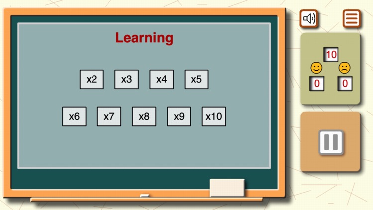 Multiplication Tables: Learning