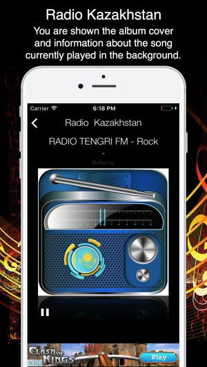 Radio Kazakhstan - Live Radio Listening(圖2)-速報App