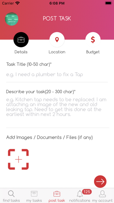 WowTasks screenshot 2