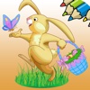 Easter Eggs bunny paint game for kids