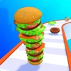 Icon Burger Stack Runner 3D