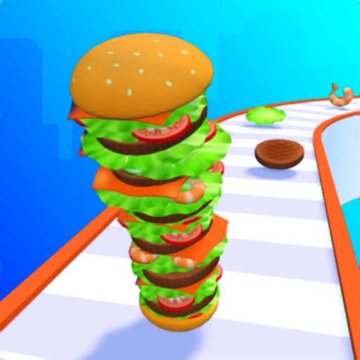 Burger Stack Runner 3D