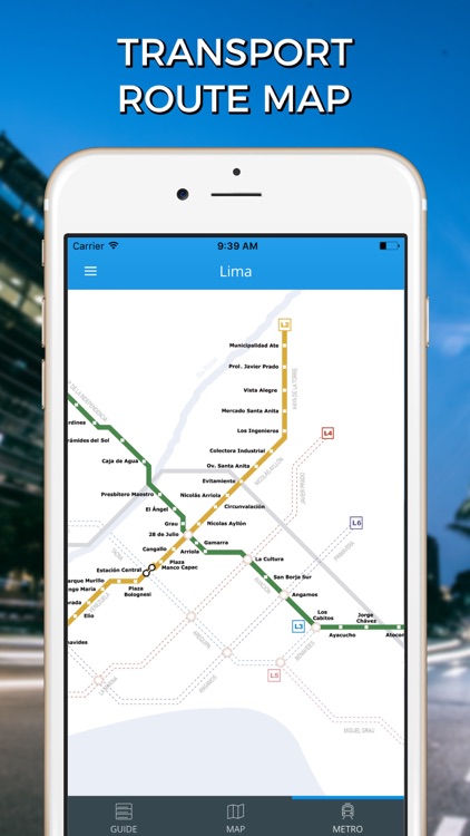 Lima Travel Guide with Offline Street Map! screenshot-4