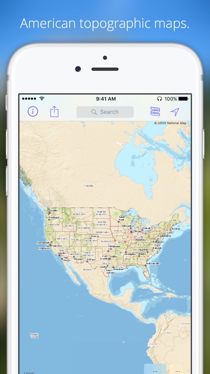 Topo maps United States
