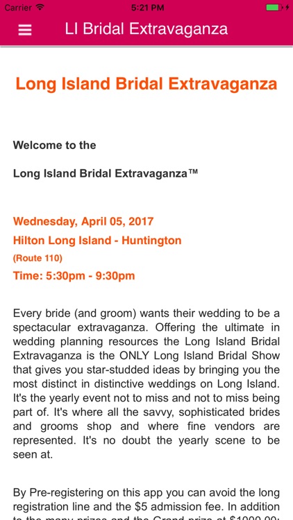 LI Bridal Extravaganza