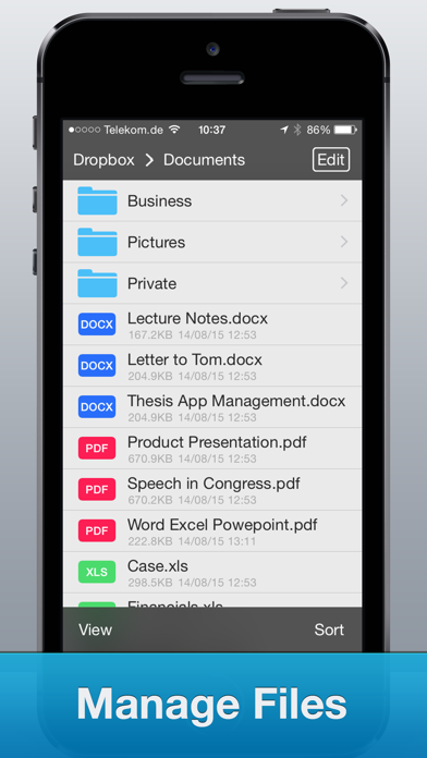 File Manager Pro App Screenshot 1