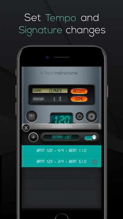 How to cancel & delete n-Track Metronome Pro from iphone & ipad 2