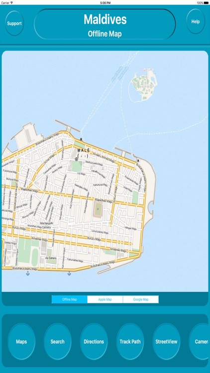 Maldives Offline City Map Navigation