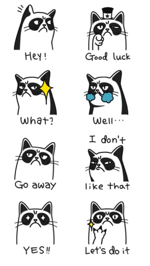 Angry Cat Stickers(圖4)-速報App