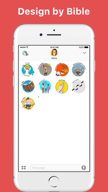 Peace stickers by stickieBible for iMessage
