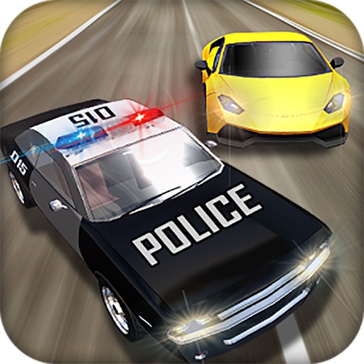 Police Highway Race  - Cop Chase Racing Game Icon