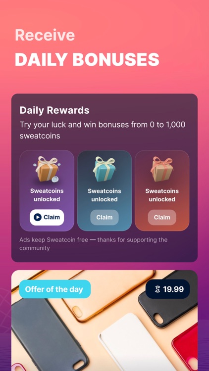 Sweatcoin Walking Step Counter screenshot-4