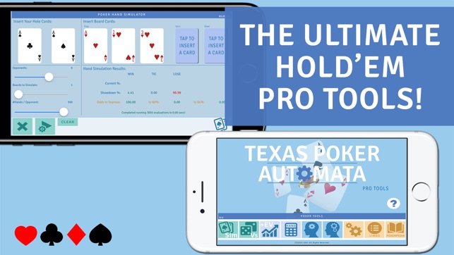 Texas Poker Automata PRO: Ultimate Hold em Tools(圖1)-速報App