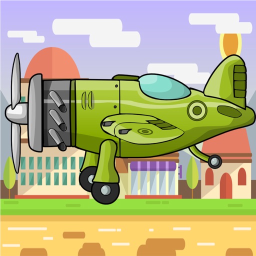 Box Drop: Green Plane Edition iOS App