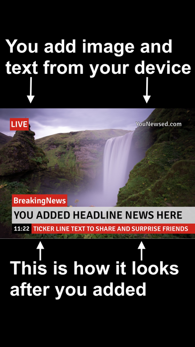 How to cancel & delete YouNewsed - Write Your Own Headline News Meme from iphone & ipad 1